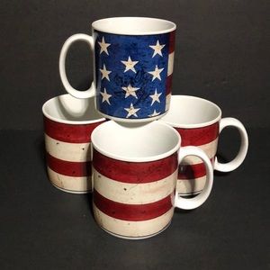 Warren Kimble/ Sakura Colonial Mugs set of 4